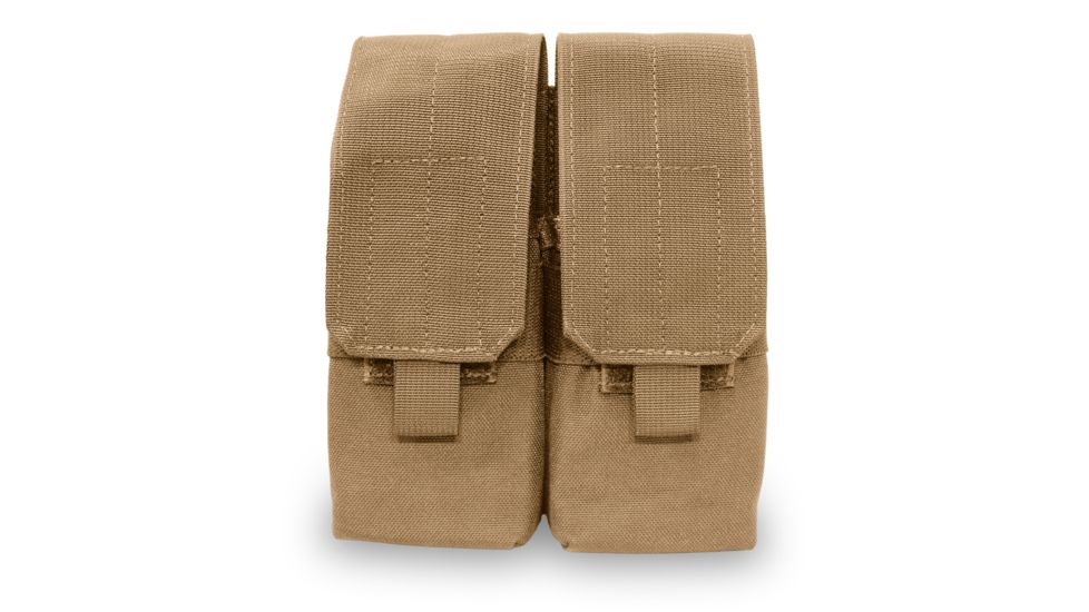 Elite Survival Systems MOLLE Double A/R Mag Pouch, Coyote Tan ME102-T