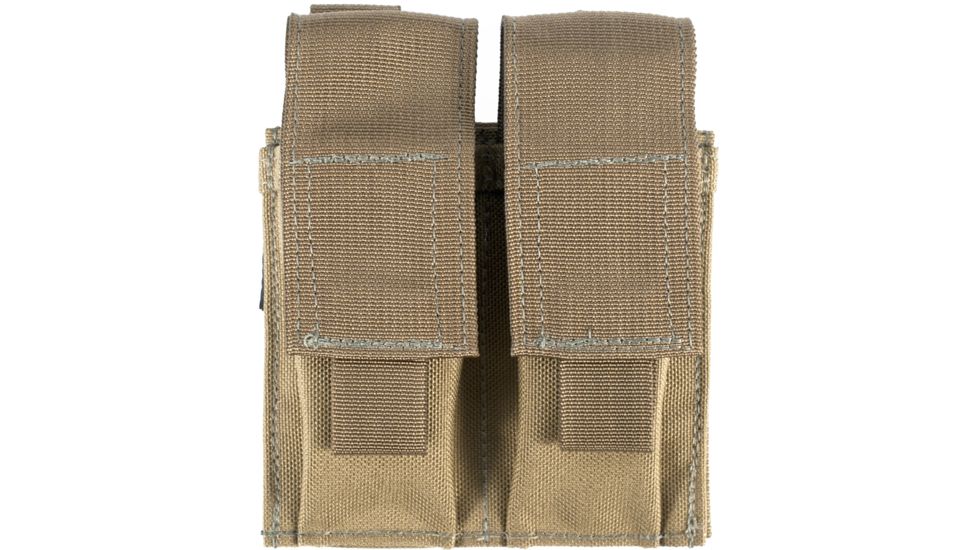 Elite Survival Systems MOLLE Double Pistol Mag Pouch Coyote Tan 