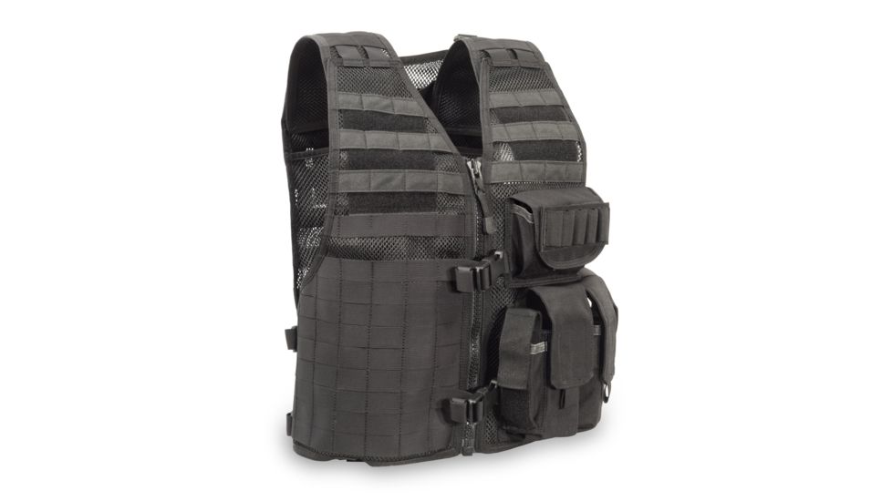 Elite Survival Systems MVP Ammo Adapt Tactical Vest, Right Side Ammo, Black MVP020101-B
