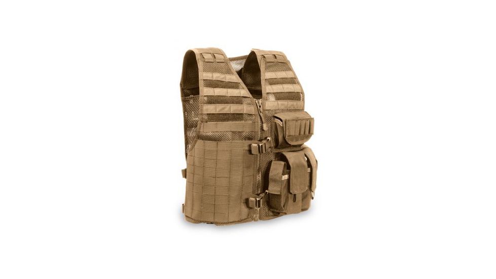 Elite Survival Systems MVP Ammo Adapt Tactical Vest, Right Side Ammo, Coyote Tan MVP020101-T