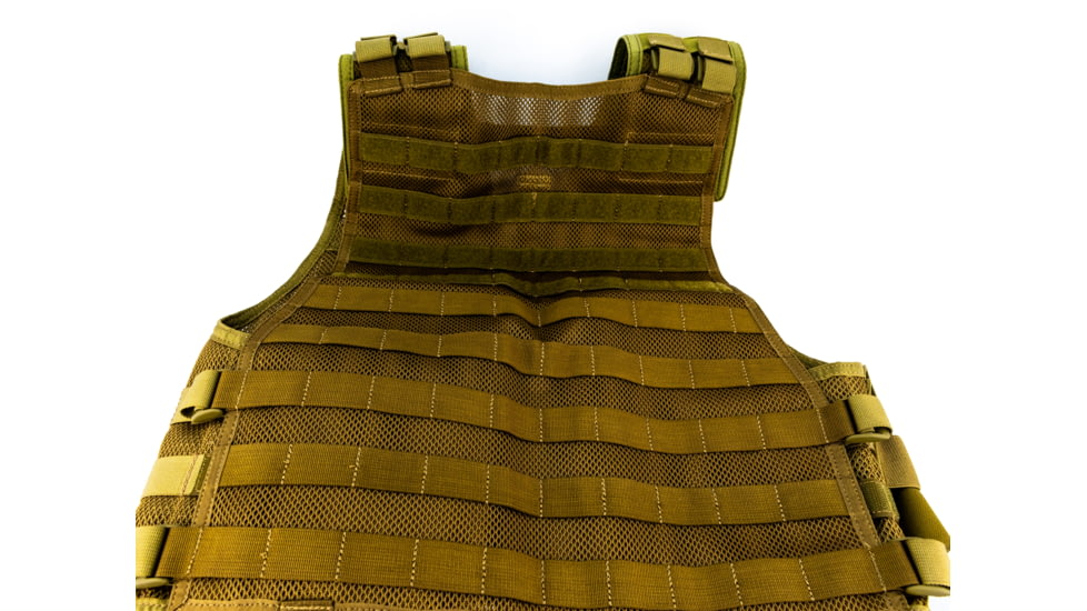 Elite Survival Systems MVP Commandant Tactical Holster Vest, Right Hand Holster, Coyote Tan MVP020103-T