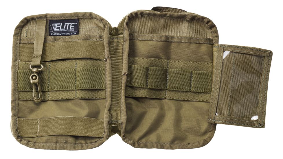 Elite Survival Systems Pocket Organizer Pouch, Coyote Tan AP751-T