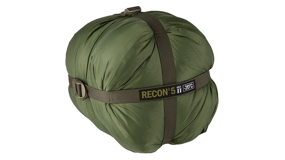 Elite Survival Systems Recon 5 Sleeping Bag, Olive Drab, Rated to -4 Degrees Fahrenheit, Olive Drab, 5 RECON5-OD