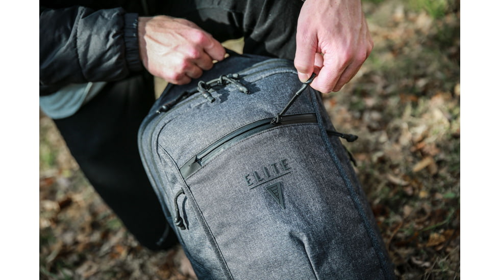 Elite Survival Systems Smokescreen CCW Slingpack w/Armor Panel, Black, 7720-G3-B-A