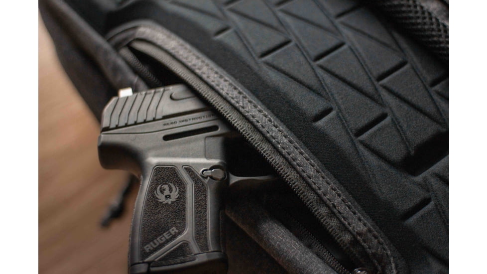 Elite Survival Systems Smokescreen CCW Slingpack w/Armor Panel, Black, 7720-G3-B-A