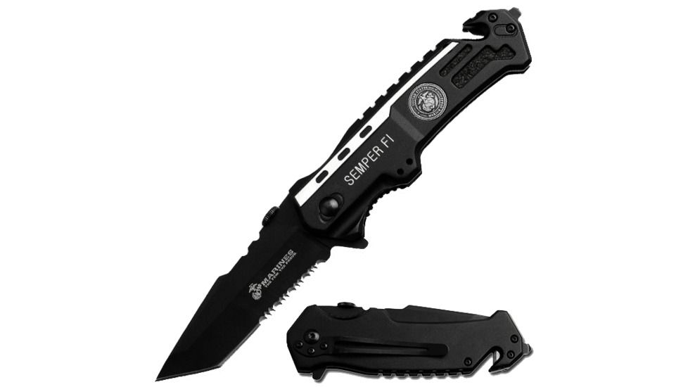 Elite Tactical Marine Spring Assisted, black M A1002TS