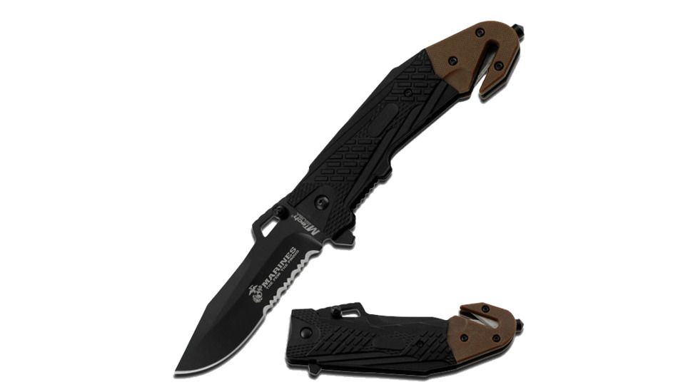 Elite Tactical Marine Spring Assisted, Tan M A1026TN