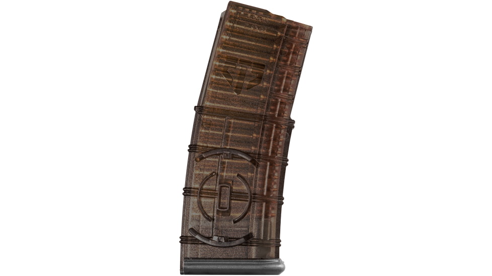 Elite Tactical Systems Carbon Smoke Series AR-15 Gen 2 5.56 30 Round Magazine, Coupled, Carbon Smoke, SMK-AR15-30CG2-30RD