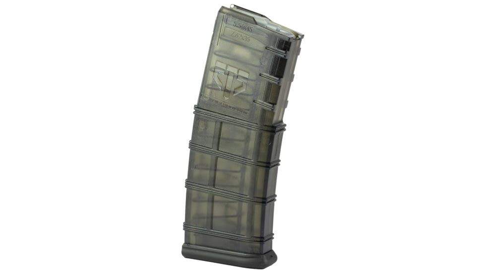 Elite Tactical Systems Carbon Smoke Series AR-15 Gen 2 5.56 30 Round Magazine, Non-coupled, Carbon Smoke, SMK-AR15-30G2-30RD