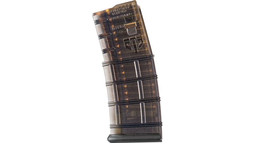 Elite Tactical Systems Carbon Smoke Series AR-15 Gen 2 5.56 30 Round Magazine, Non-coupled, Carbon Smoke, SMK-AR15-30G2-30RD