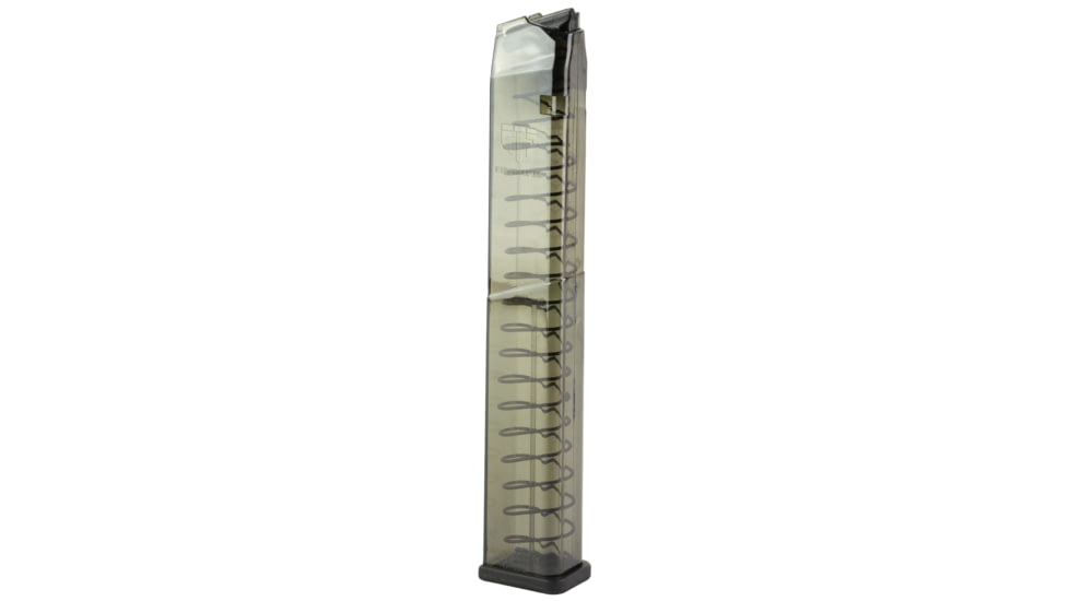 Elite Tactical Systems Carbon Smoke Series Glock 21/30/41 .45 Mag 30 Round Pistol Magazine, Carbon Smoke, SMK-GLK-21-30-30RD