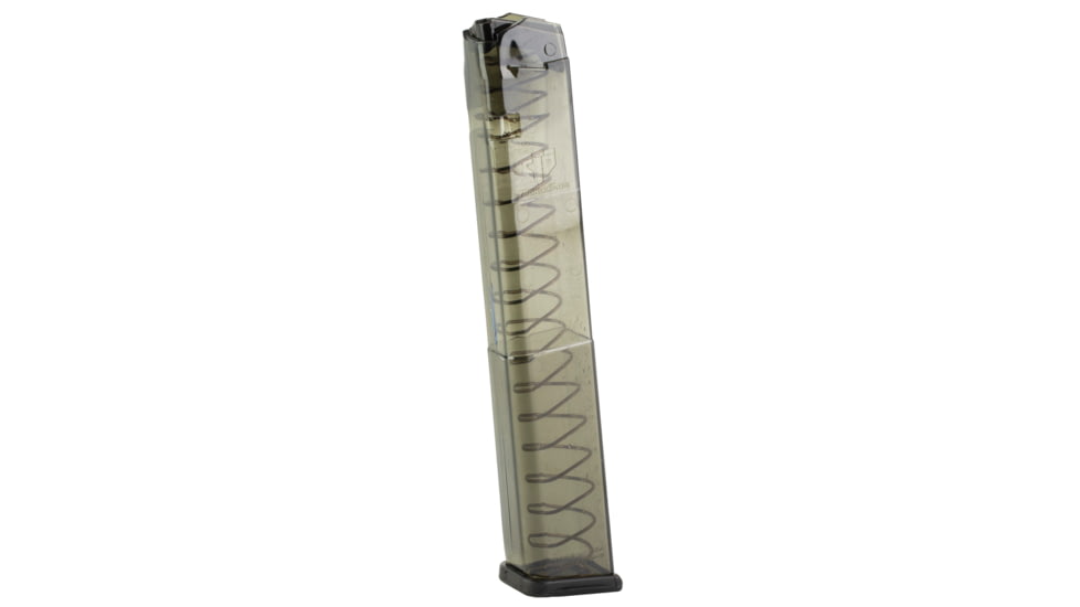 Elite Tactical Systems Carbon Smoke Series Glock 22/23/24/27/35 .40 Caliber 40 Round Pistol Magazine, Carbon Smoke, SMK-GLK-22-210-30RD
