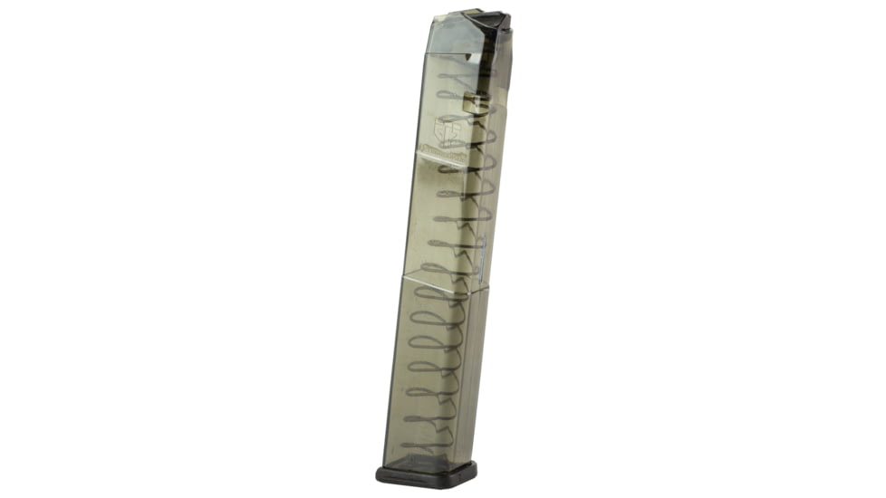 Elite Tactical Systems Carbon Smoke Series Glock 22/23/24/27/35 .40 Caliber 40 Round Pistol Magazine, Carbon Smoke, SMK-GLK-22-210-30RD