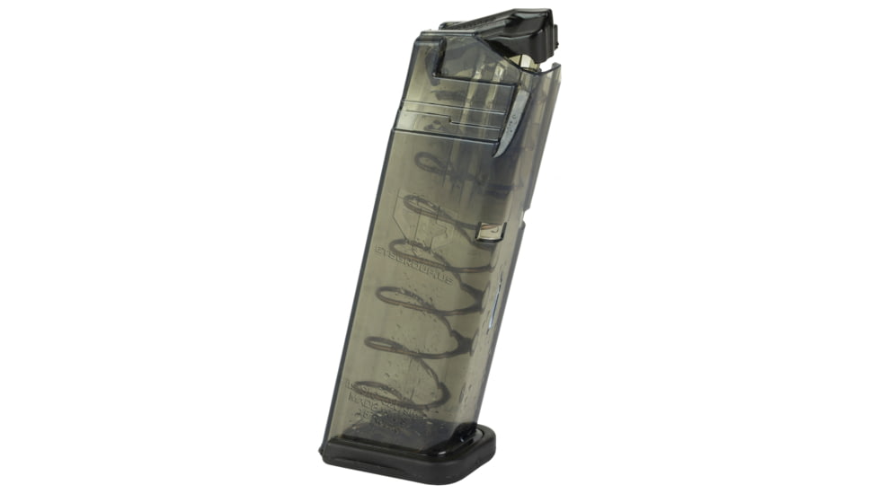 Elite Tactical Systems Carbon Smoke Sig P320pact 9mm Pistol Magazine, 15 Round, SMK-SG9-320-15