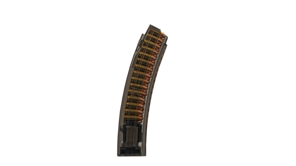 Elite Tactical Systems CZ Scorpion Evo 3+, 9mm Luger, 30 Round Rifle Magazine, Carbon Smoke, 1 Pack, SMK-CZEVO-30G2