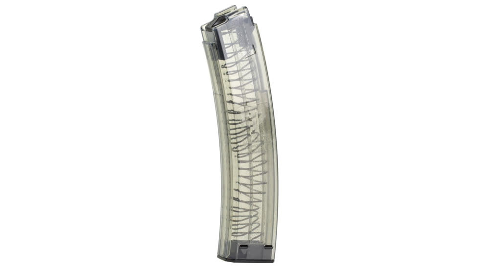 Elite Tactical Systems CZ Scorpion, 9mm Luger 30 Round Pistol Magazine, Clear, CZEVO-30g2-30RD