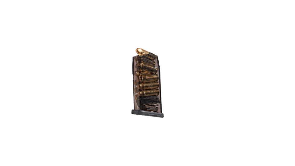 Elite Tactical Systems Pistol Magazine, Glock 29, 10mm MAG, 10-Round, Carbon Smoke, SMK-GLK-29-10RD
