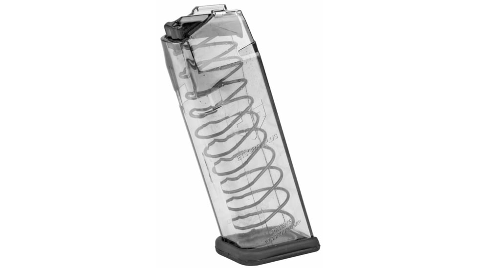 Elite Tactical Systems GLK20 Pistol Mags 15rd 10mm Auto Compatible w/ Glock 20/29/40 Clear Polymer, Polymer, GLK20-15RD