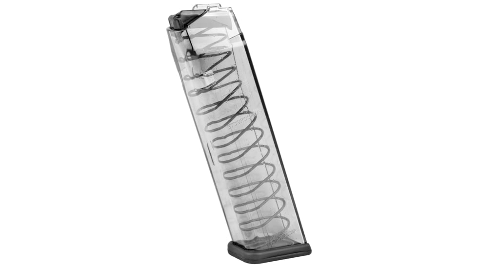 Elite Tactical Systems GLK2020 Pistol Mags 20rd Extended 10mm Auto Compatible w/Glock 20/29/40 Clear Polymer, Polymer, GLK2020-20RD