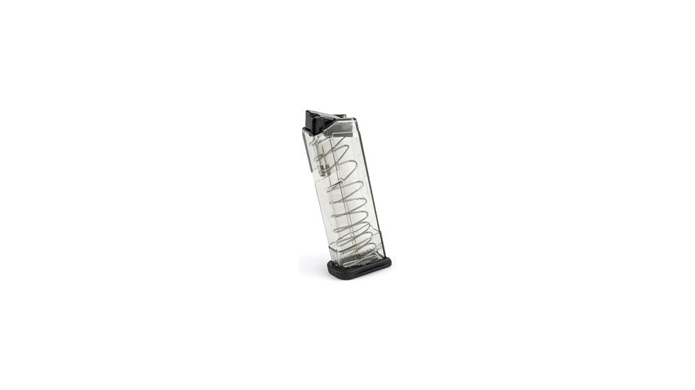 Elite Tactical Systems Glock 43 Pistol Magazine, 9, Smoke, GLK-43-9-9RD