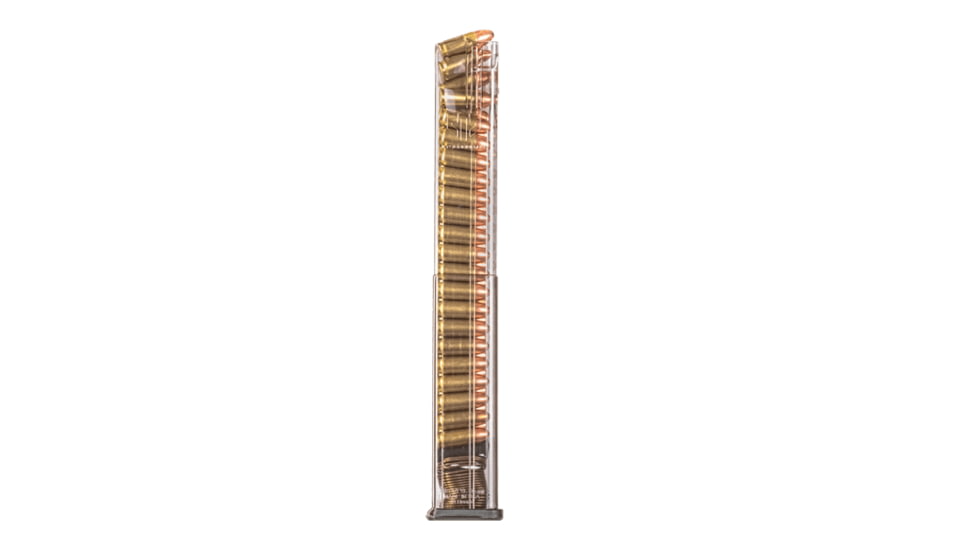 Elite Tactical Systems HK VP9 9mm 40 Rounds Pistol Magazine, Clear, 40, HKVP9-40