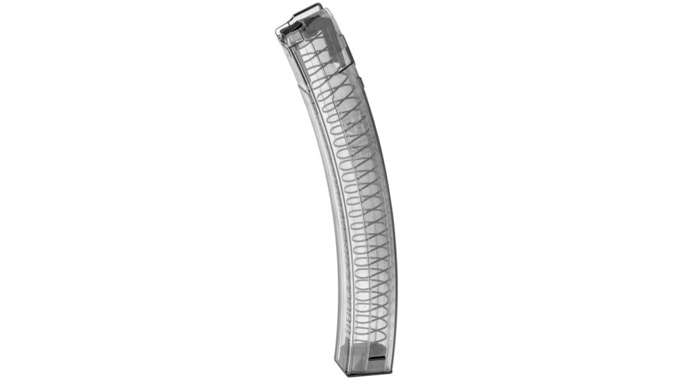 Elite Tactical Systems H&amp;K MP5/SP5K/MP5K/94/SP89 Detachable Rifle Magazine, 9mm Luger, 40 Round, Clear, 1 Pack, Polymer, HKMP540-40RD