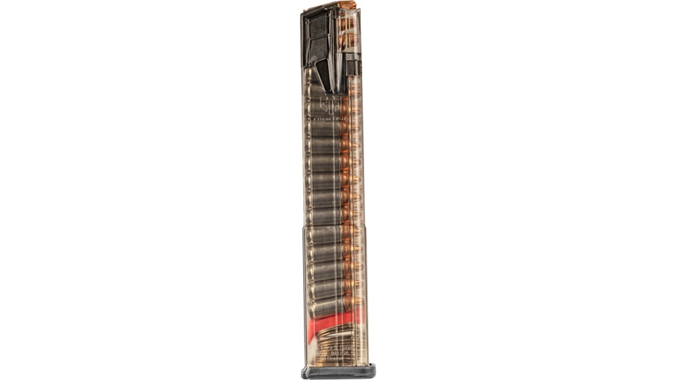 Elite Tactical Systems Omega Glock 17/18/19/26/34/45 9mm 30 Round Pistol Magazine, Extended, OMG-GLK-18-30RD