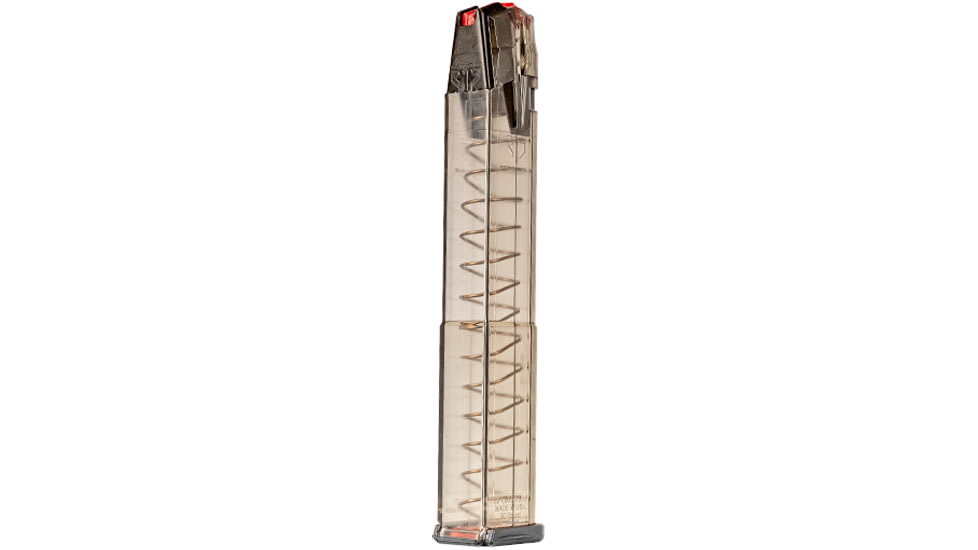 Elite Tactical Systems Omega Glock 17/18/19/26/34/45 9mm 30 Round Pistol Magazine, Extended, OMG-GLK-18-30RD
