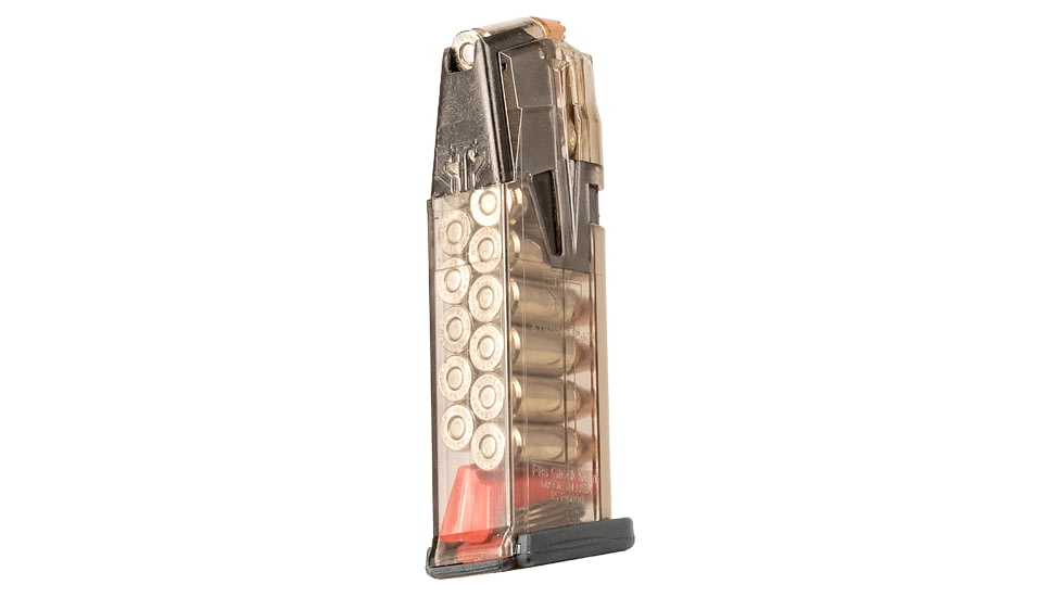 Elite Tactical Systems Omega Glock 19/26 9mm 15 Round Pistol Magazine, Standard, OMG-GLK-19-15RD