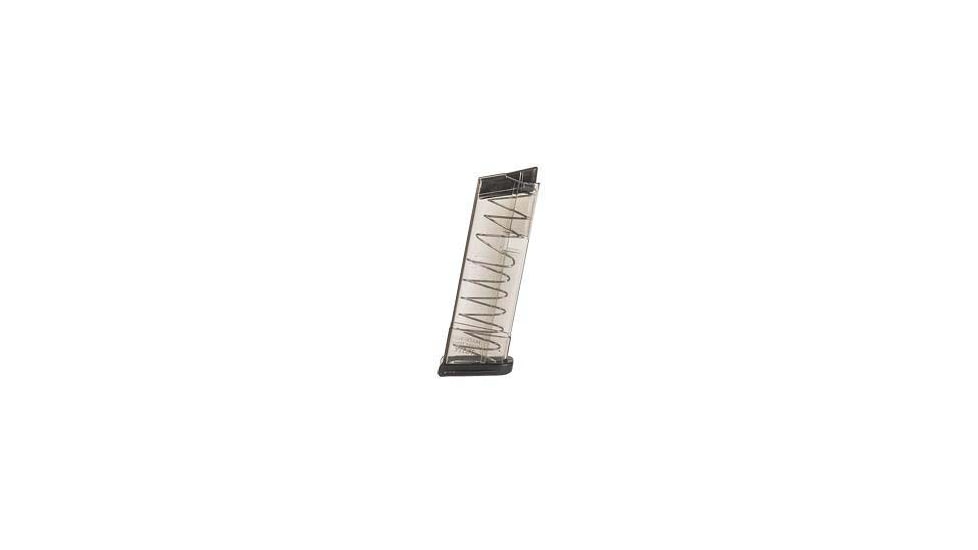 Elite Tactical Systems Pistol Magazine, Glock 43, 9mm, 7-Round, Carbon Smoke, SMK-GLK-43-7RD