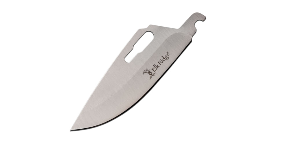 Elk Ridge 6 Pack Trek Replacement Razor Blades, 5Cr15 Stainless Steel, ER-TKFDR002B6