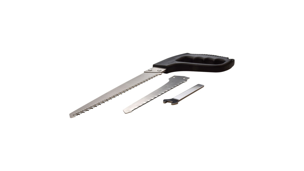 Elk Ridge Hand Saw Set, 8 in, 3Cr13 Stainless Steel Stainless Steel, Saw, Black, ER-SAW004BK