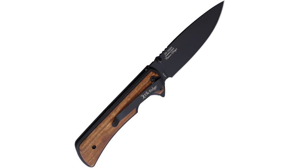 Elk Ridge Linerlock A/O Black, ERA2003BK