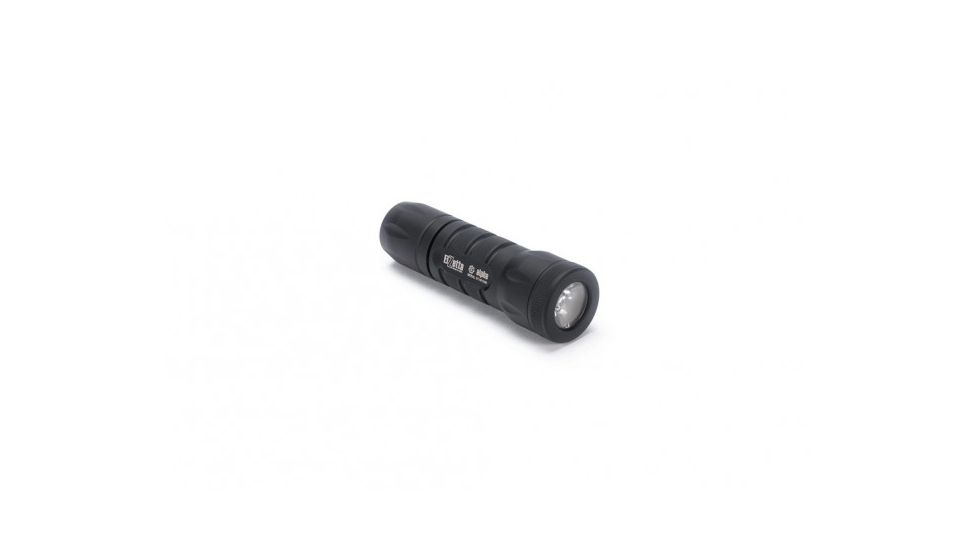 Alpha 1-Cell LED Flashlight,Black,415 Lumens w/Standard Bezel Ring,Standard Lens,Click Tailcap