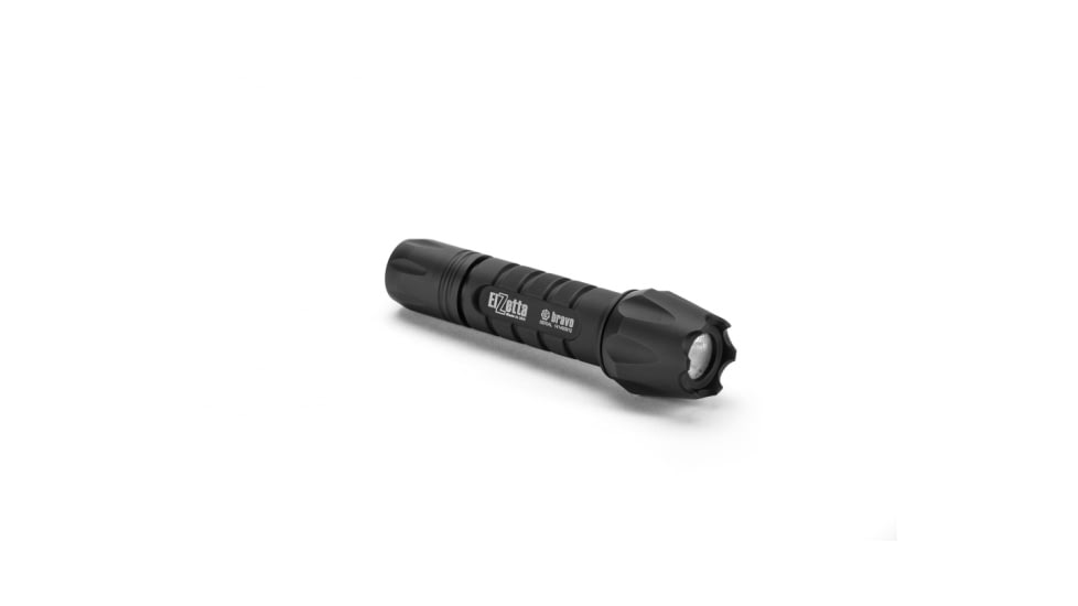 Bravo 2-Cell LED Flashlight,Black,235 Lumens w/Crenallated Bezel,M60F,Click Switch