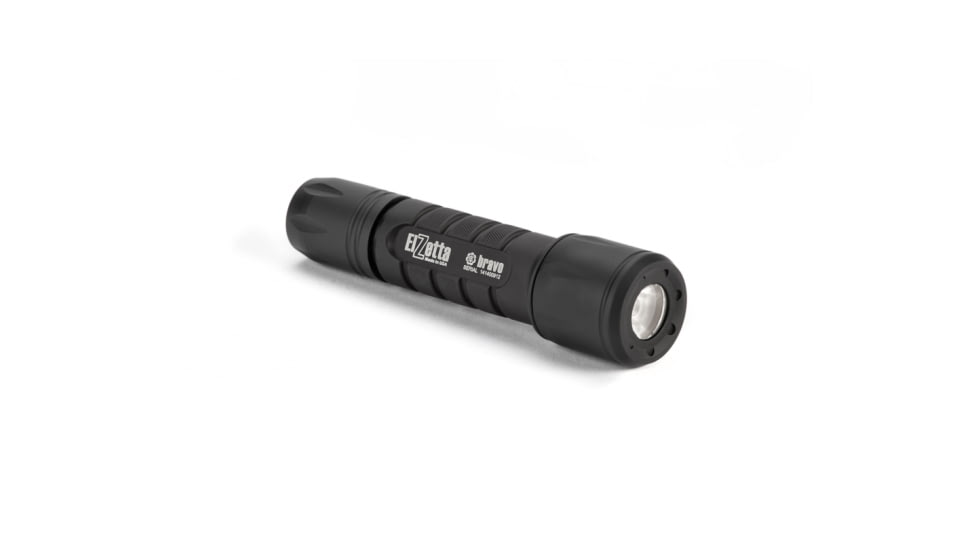Bravo 2-Cell LED Flashlight,Black,235 Lumens w/Lowpro Bezel,M60,Click Switch