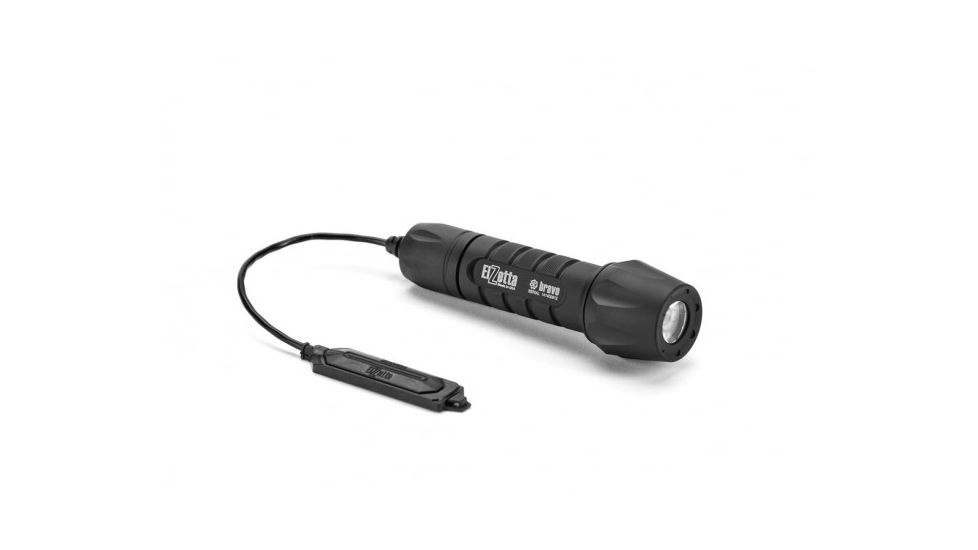 Bravo 2-Cell LED Flashlight,Black,235 Lumens w/Standard Bezel,M60,Tape Switch,6in