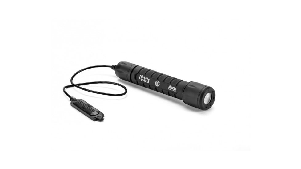 Charlie 3-Cell LED Flashlight,Black,235 Lumens w/Crenallated Bezel,M60F,Tape Switch,12in