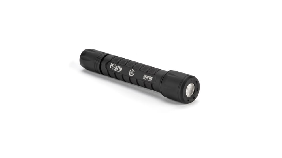 Charlie 3-Cell LED Flashlight,Black,235 Lumens w/Lowpro Bezel,M60,3-Cell,Click Switch