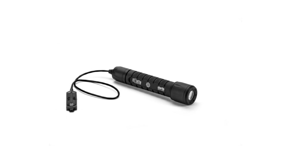 Charlie 3-Cell LED Flashlight,Black,235 Lumens w/Lowpro Bezel,M60,3-Cell,Tape Switch,12in