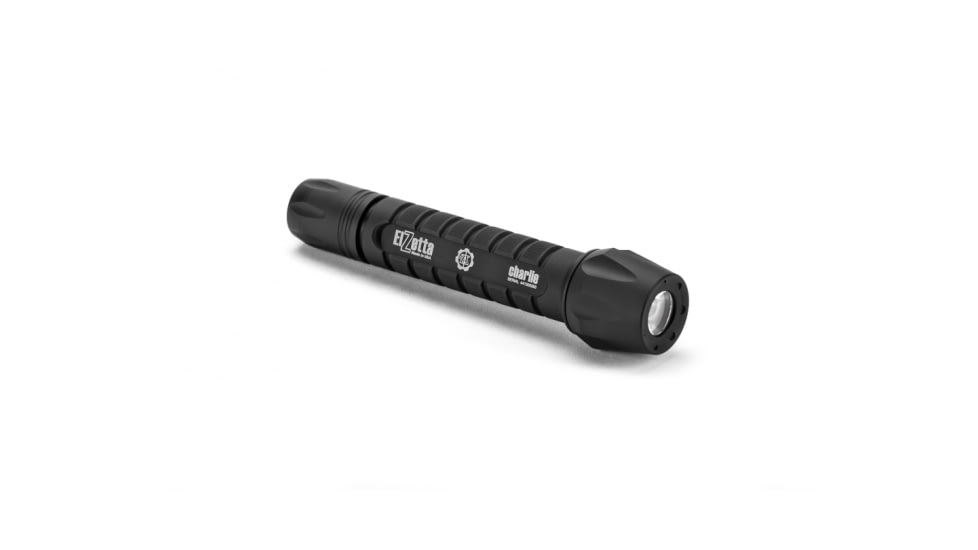Charlie 3-Cell LED Flashlight,Black,235 Lumens w/Standard Bezel,M60,Click Switch