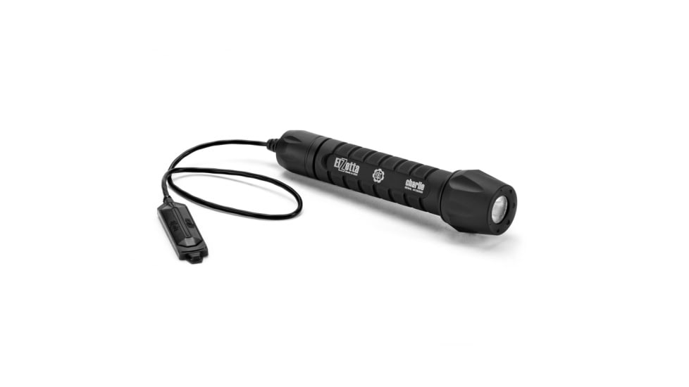 Charlie 3-Cell LED Flashlight,Black,235 Lumens w/Standard Bezel,M60F,3-Cell,Tape Switch,12in