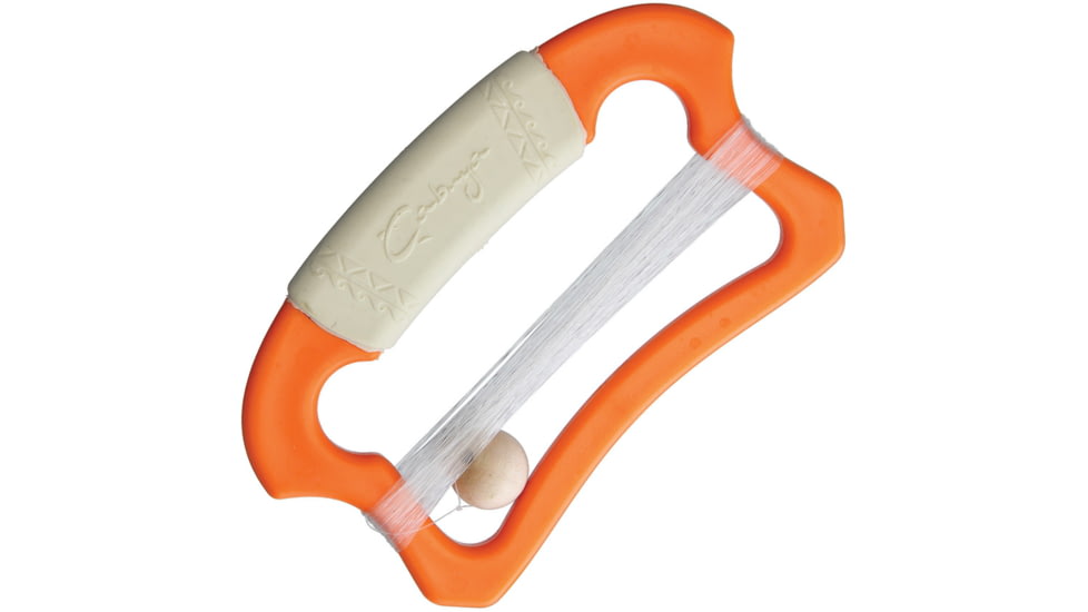 EmberLit Cabuya Fishing Handline Orange, Orange polymer handle, CABUYA HANDLINE ORANGE