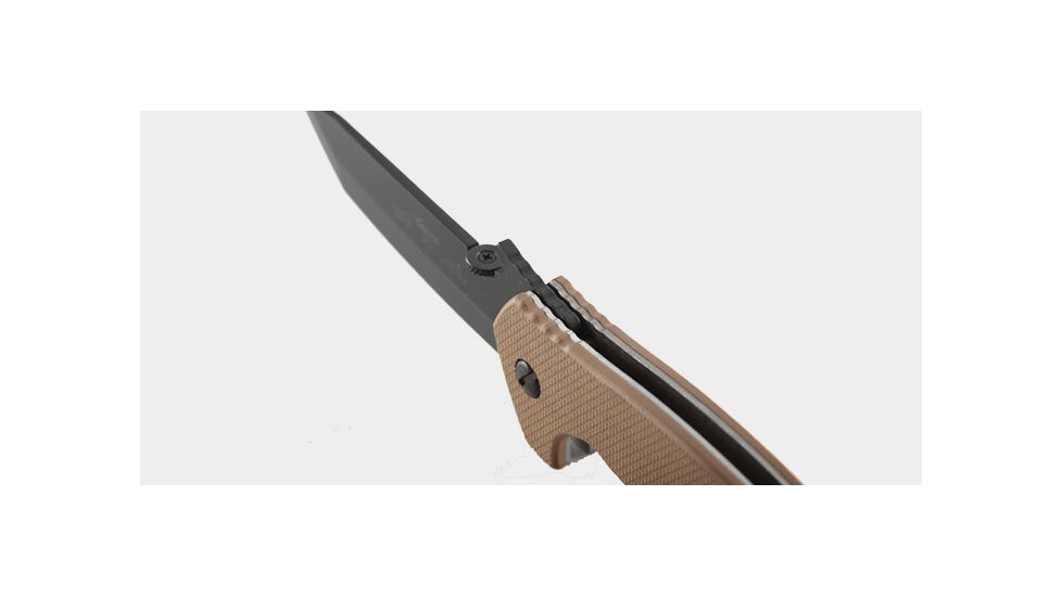 Emerson Desert Roadhouse Folding Knife, Black Finish DRDHS-BT