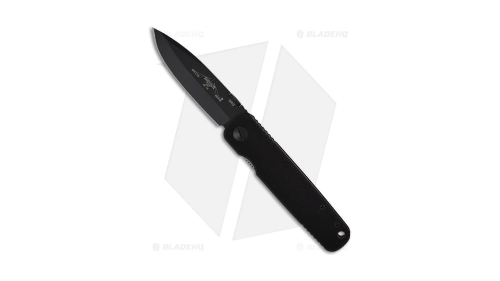 Emerson Mini A-100-BT Folding Knife, 3.00in, 154CM, Spear Point Blade, G10 Black Handle, Black/Black, 7.25in, BHQ-3887