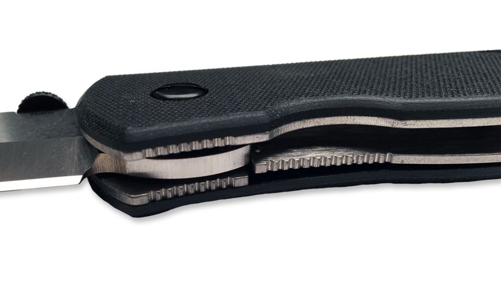 Emerson Super CQC-7BW Series Folding Knife, Black Finish, 3.78 in Blade SC7BW-BT