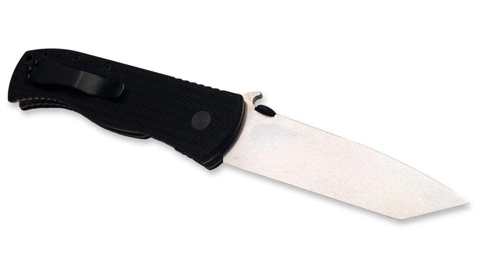 Emerson Super CQC-7BW Series Folding Knife, Stonewashed Finish, 3.78 in Blade SC7BW-SF