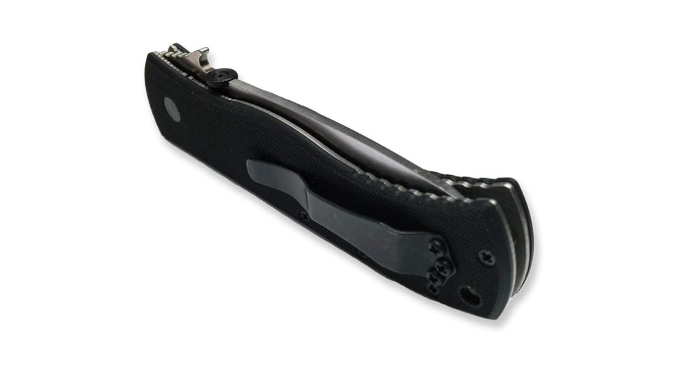 Emerson Super CQC-7BW Series Folding Knife, Stonewashed Finish, 3.78 in Blade SC7BW-SF