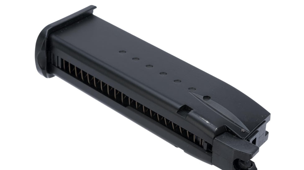 EMG 25rd Magazine for Hudson H9 Series GBB Parallel Airsoft Training Pistols, Black, Small, HS-HPMG01