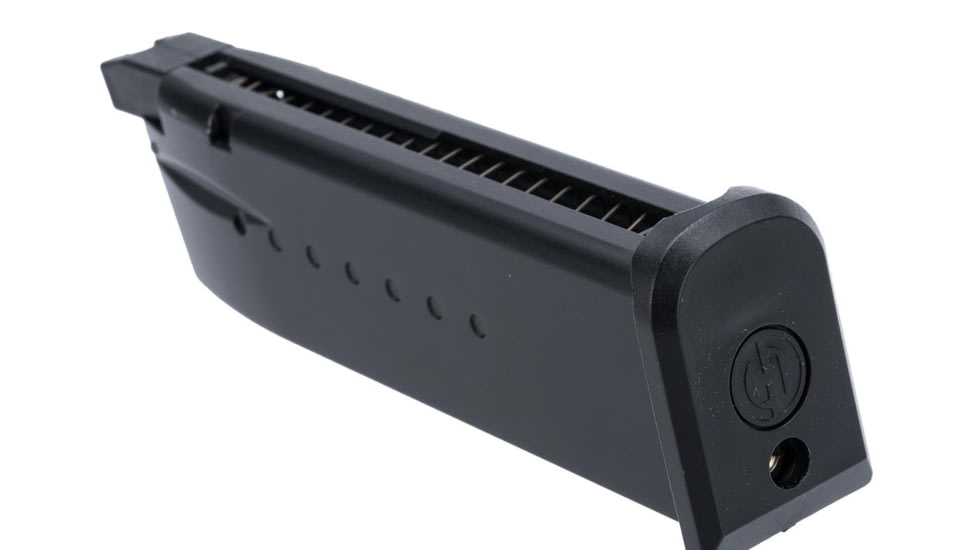 EMG 25rd Magazine for Hudson H9 Series GBB Parallel Airsoft Training Pistols, Black, Small, HS-HPMG01